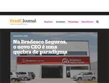 Tablet Screenshot of braziljournal.com